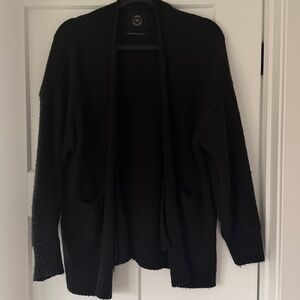 Urban Outfitters Black Open-Front Women's Cardigan